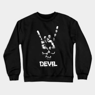 Devil Cool Creative Design Crewneck Sweatshirt